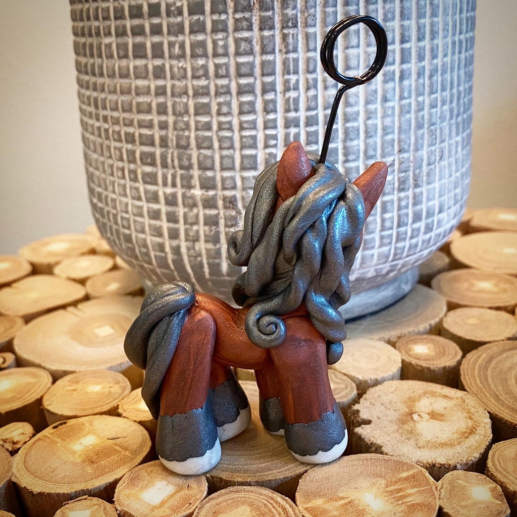 Custom Clay Horse Sculptures