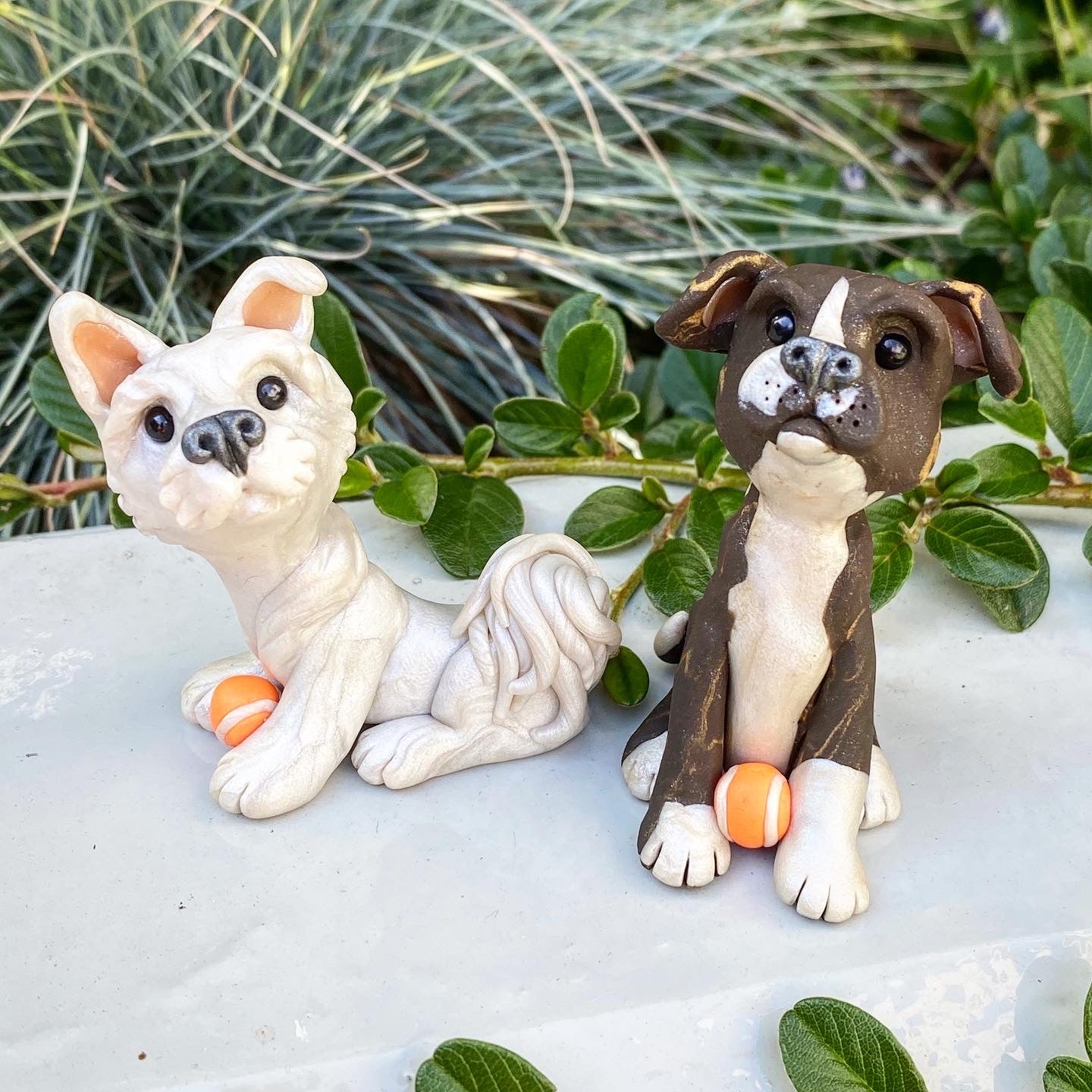 Custom Clay Pet Sculptures
