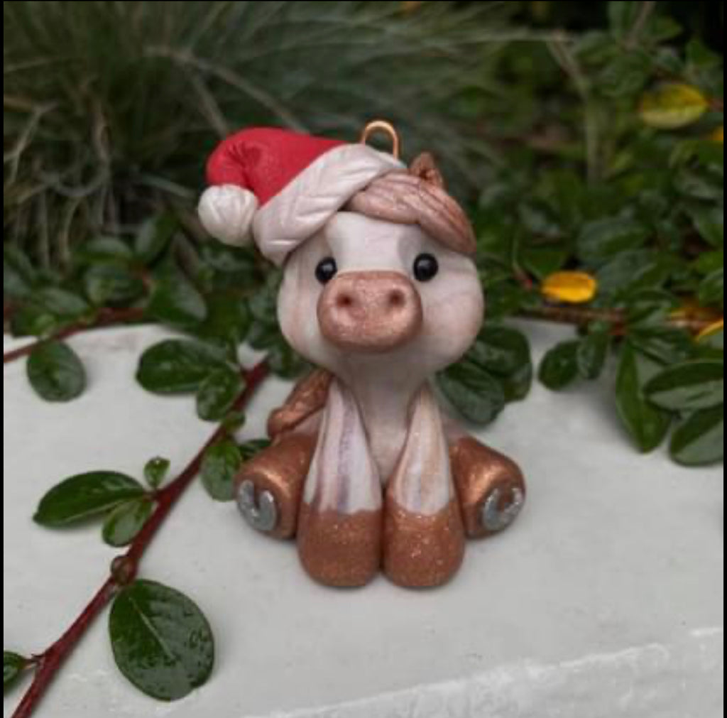 Custom Clay Horse Sculptures