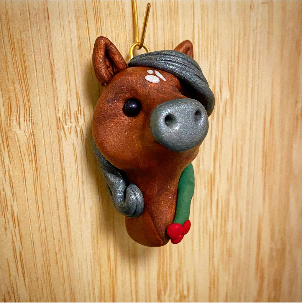 Custom Clay Horse Sculptures