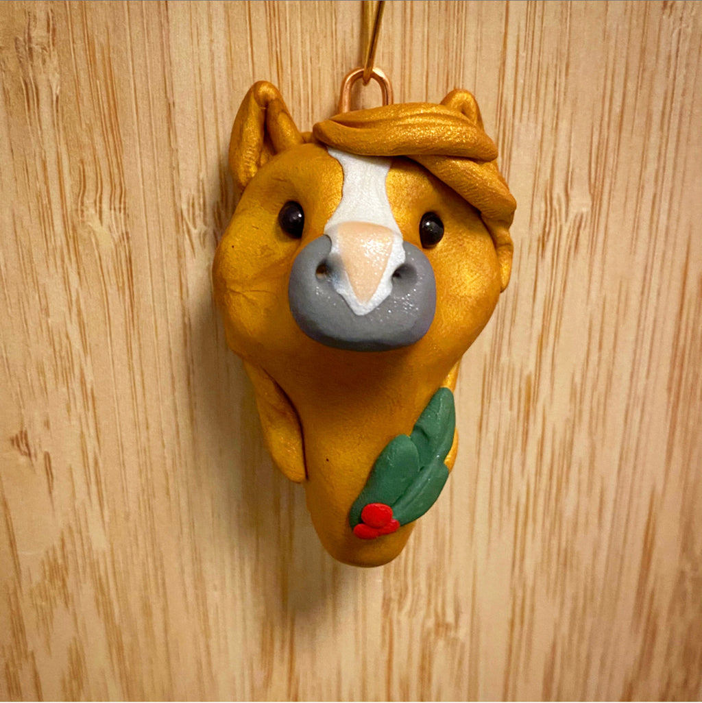 Custom Clay Horse Sculptures