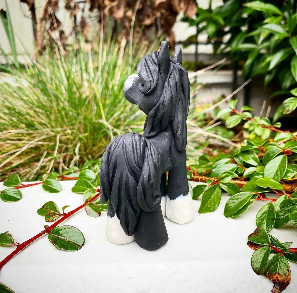 Custom Clay Horse Sculptures