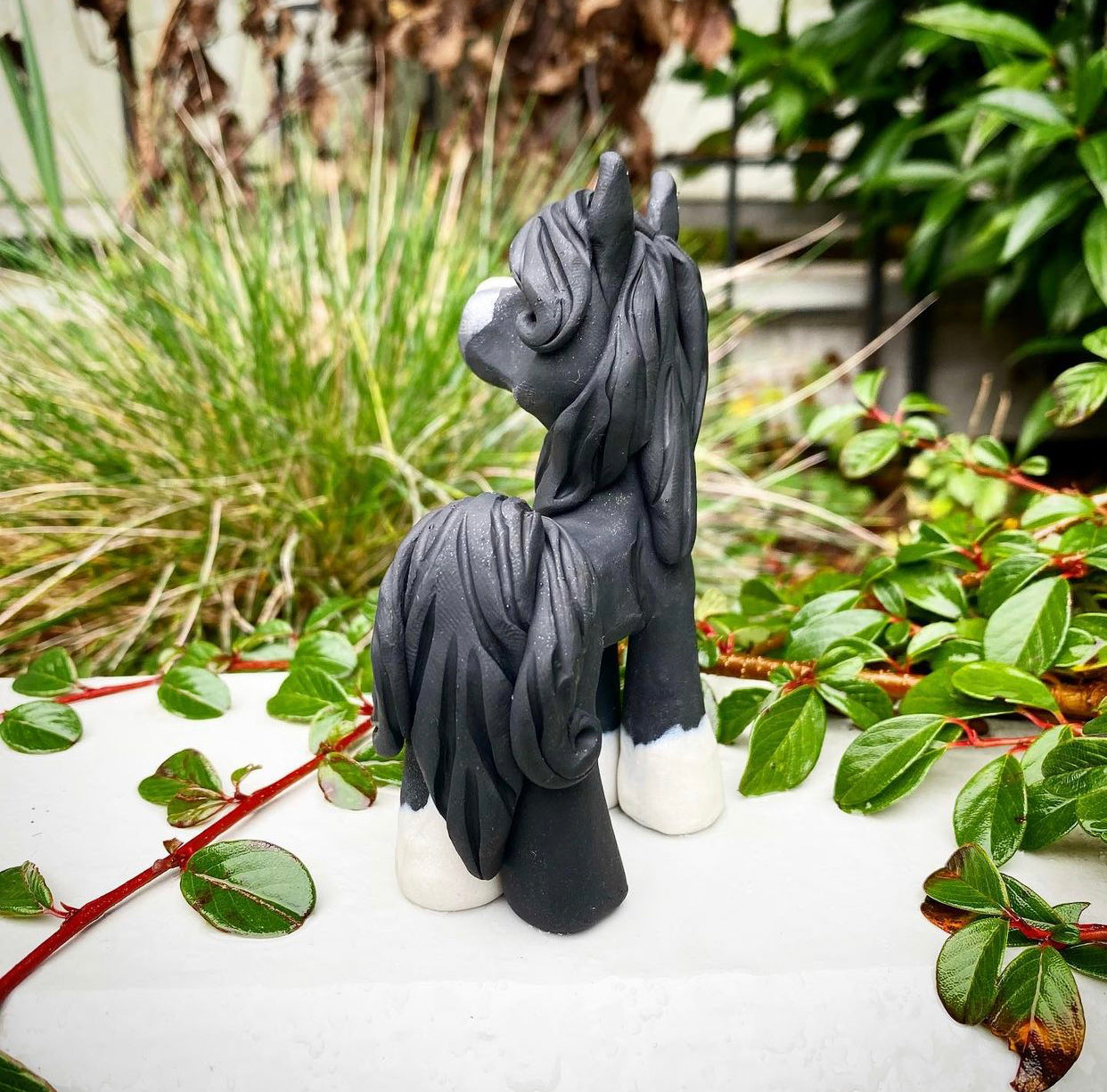 Custom Clay Horse Sculptures