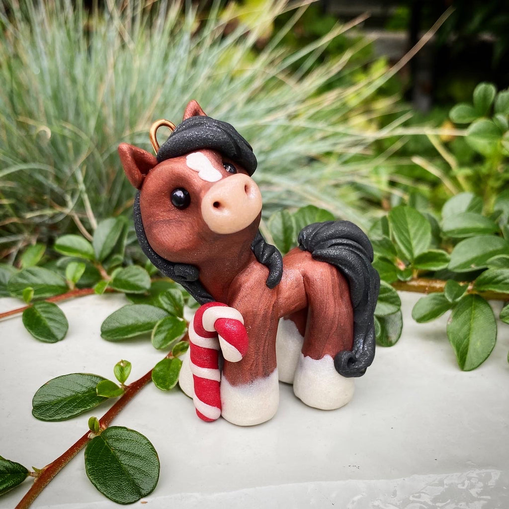 Custom Clay Horse Sculptures