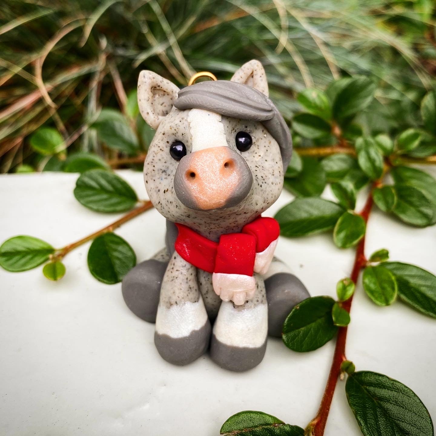 Custom Clay Horse Sculptures