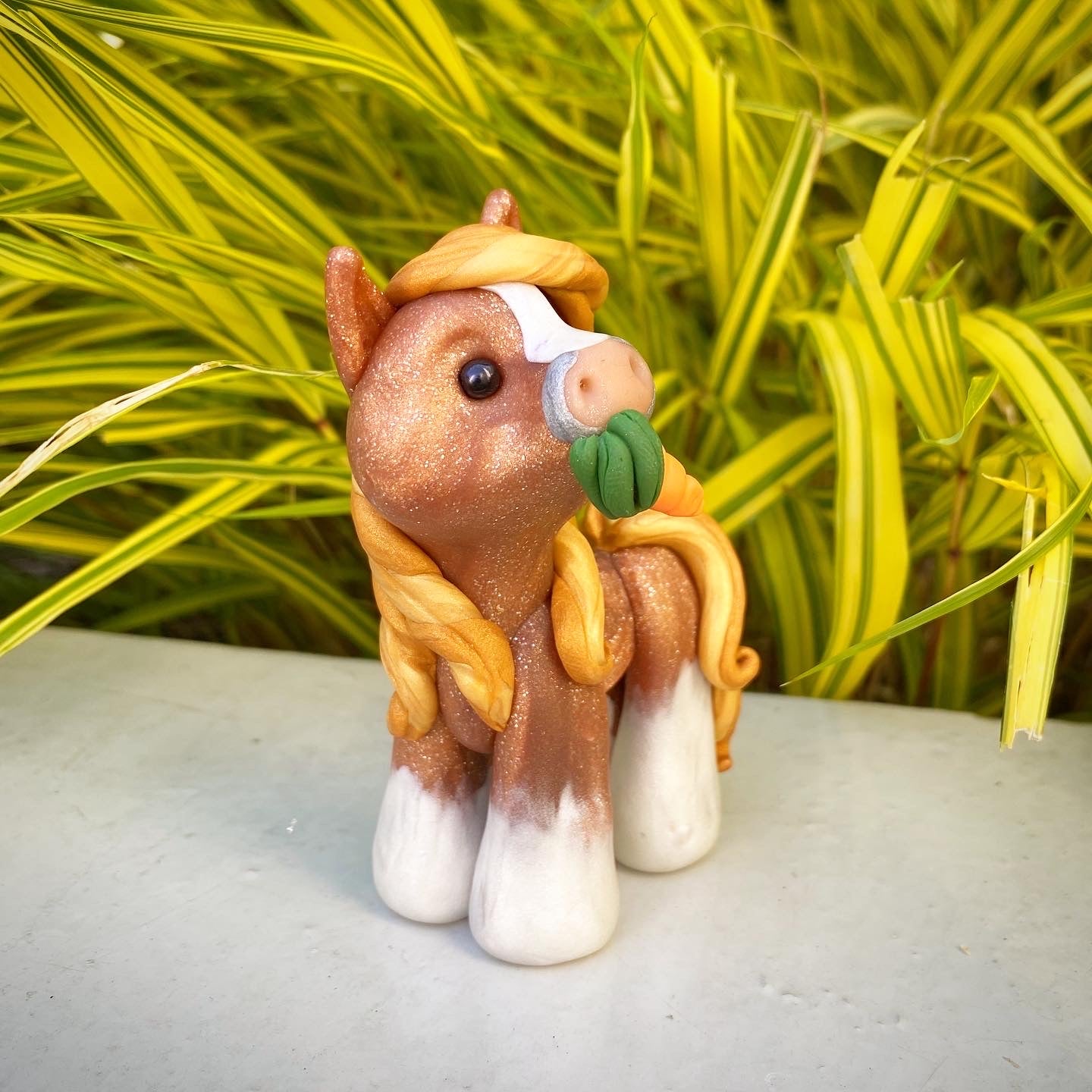 Custom Clay Horse Sculptures