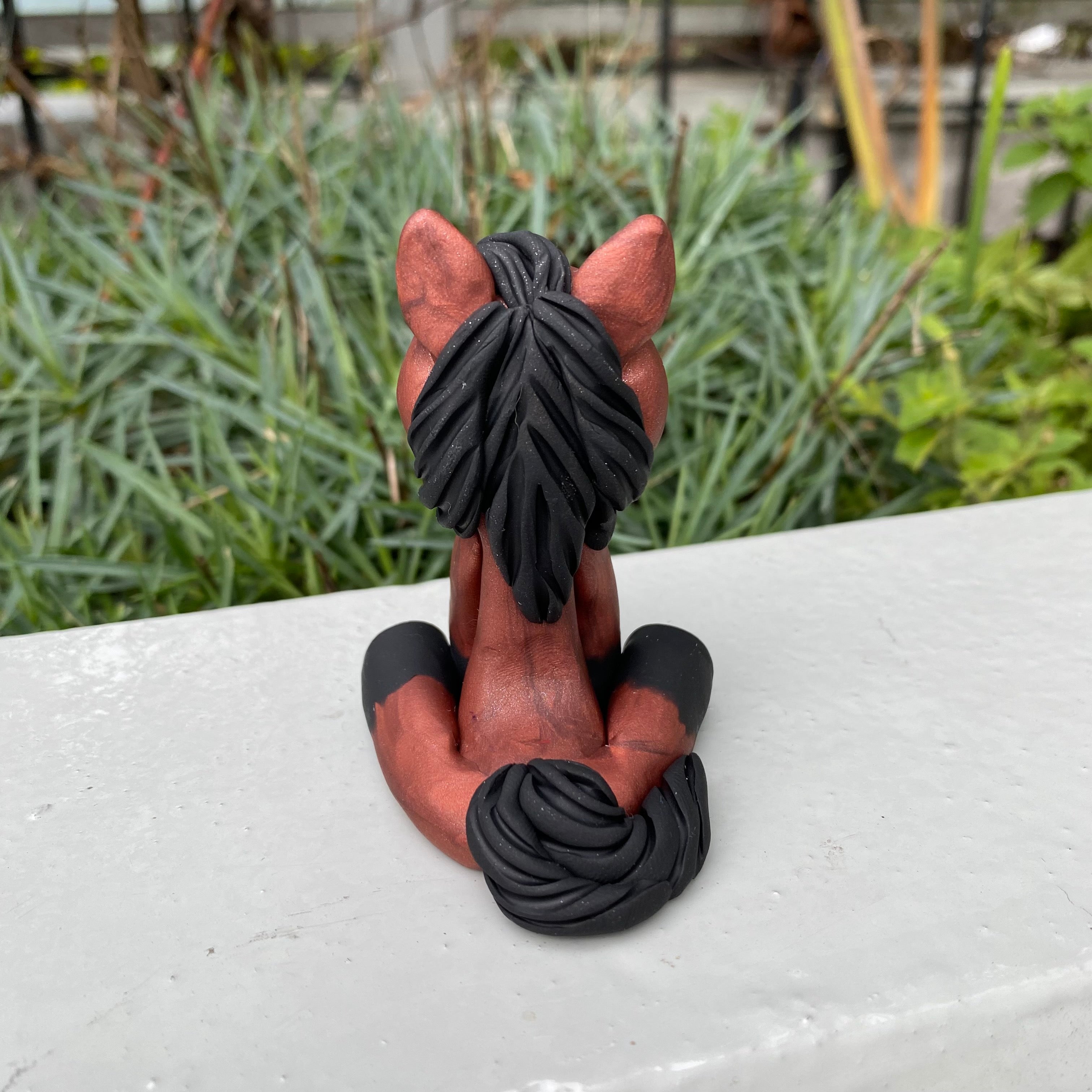 Custom Clay Horse Sculptures