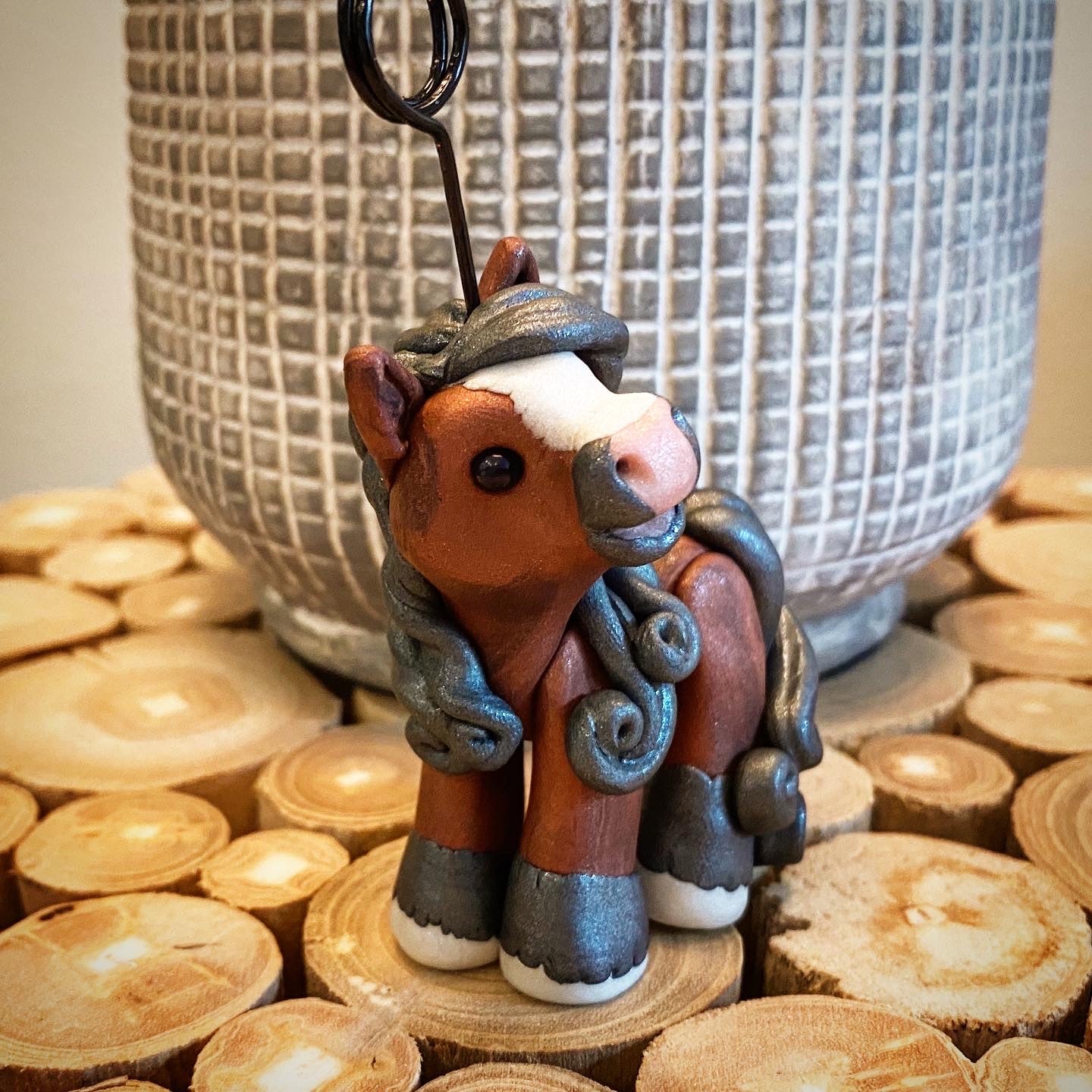 Custom Clay Horse Sculptures