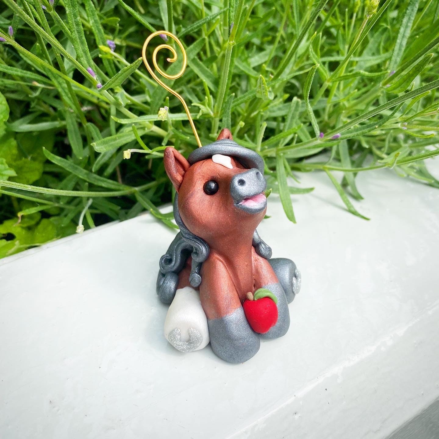 Custom Clay Horse Sculptures